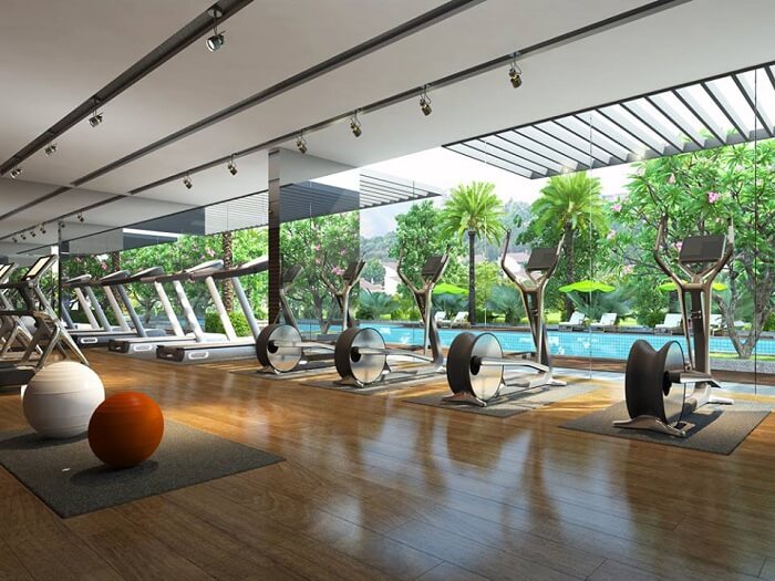 Phòng Gym Golden Park Tower